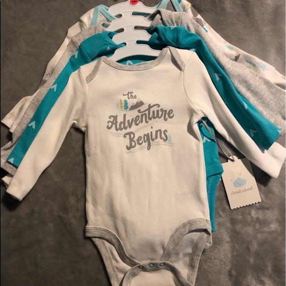 cloud island Other - 4 pack bodysuits